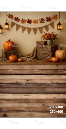 Tło fotograficzne Jesień, Dynie J_187